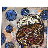 Winged Maple leaf mussel - Original Painting - Heather Freitas 
