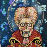 Yack Mars Attacks - original - Heather Freitas 