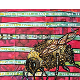 Yellow Banded Bumblebee - Original painting - Heather Freitas 