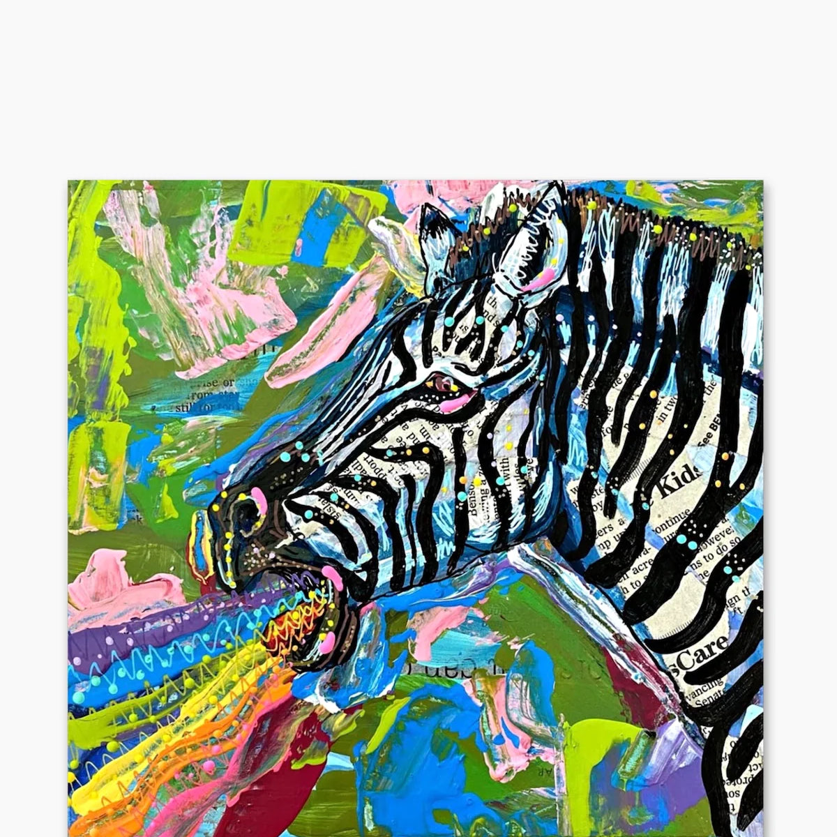 Zebra Vibes & Rainbow Tides - Heather Freitas 